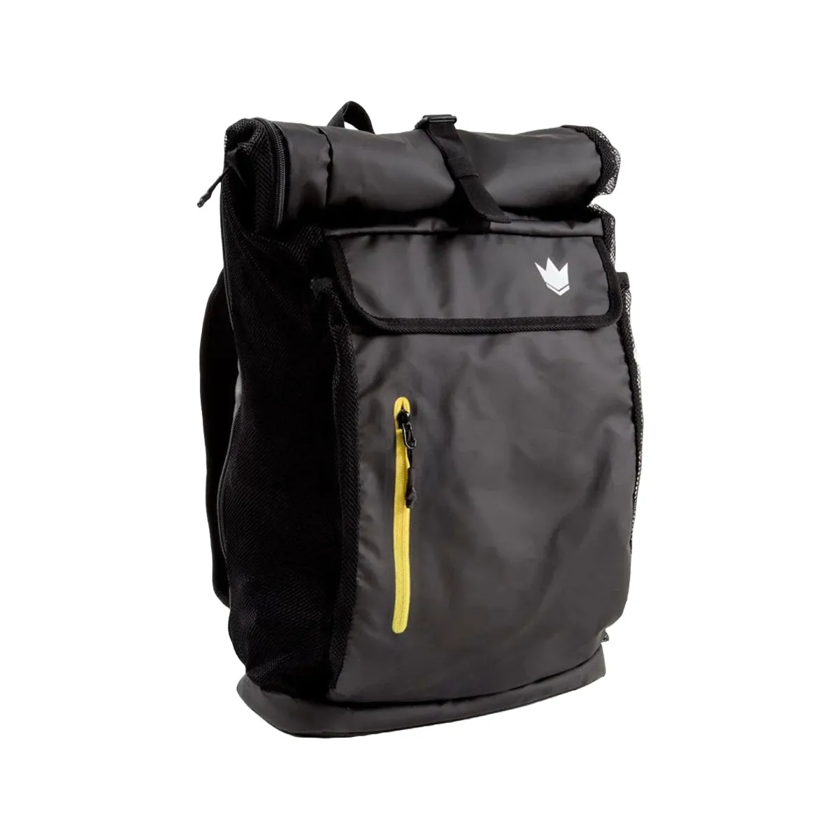 Kingz Roll Top Backpack Black