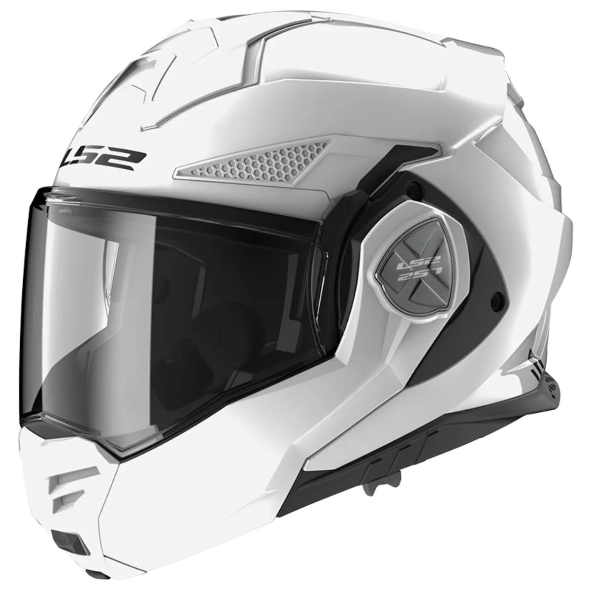 Ls2 Ff901 Advant Solid Modular Helmet White-06