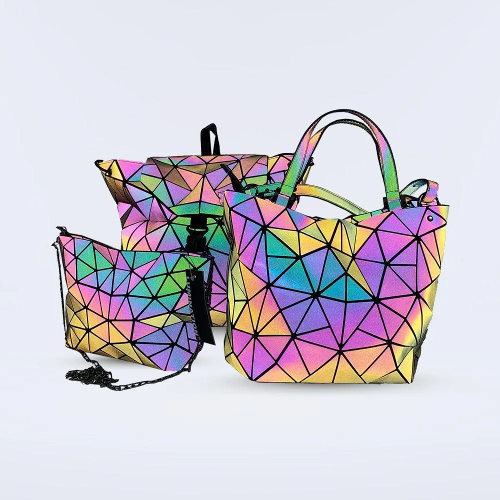 Lumination's Light Show! Backpack, Handbag, & Purse Bundle