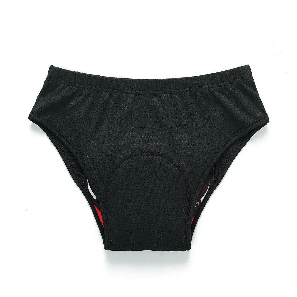 Men Bike Underwear Breathable Padded Bicycle Briefs Cycling Underwear Shorts