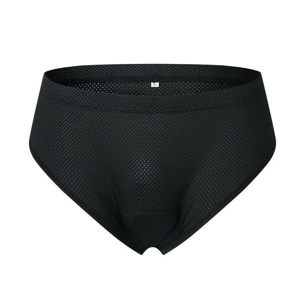 Men Bike Underwear Breathable Padded Bicycle Briefs Cycling Underwear Shorts