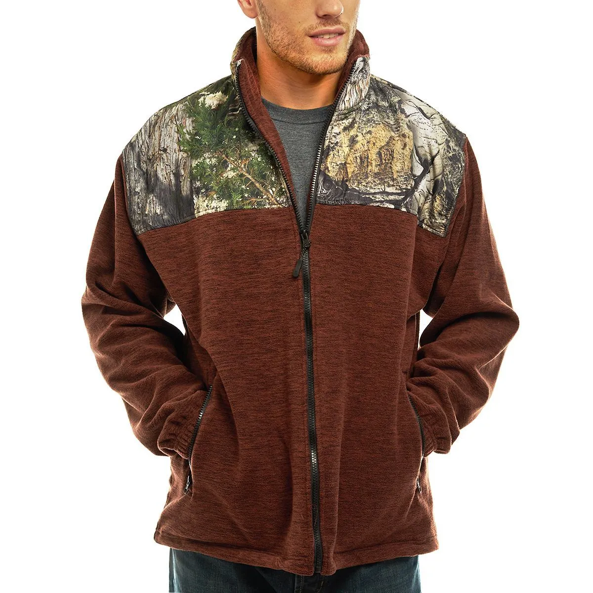 Men's Mossy Oak C-Max Jacket Mountain Country Camo