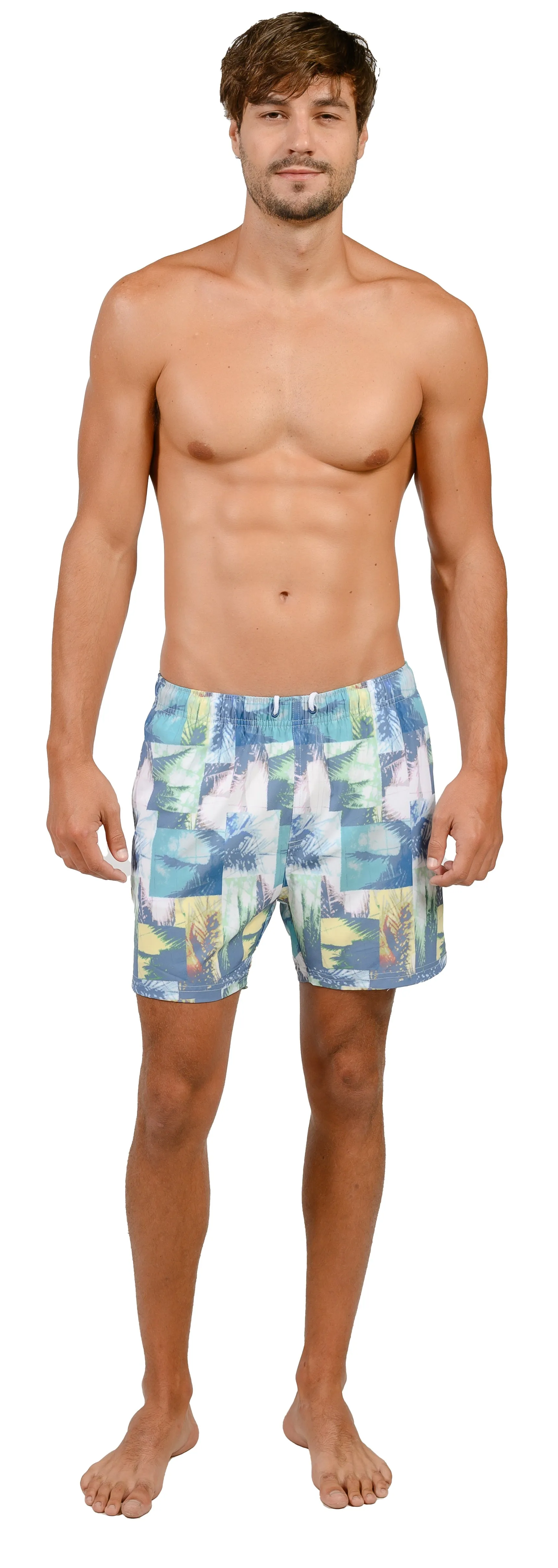 Men's Stretch Shorts with full boxer lining in designer prints