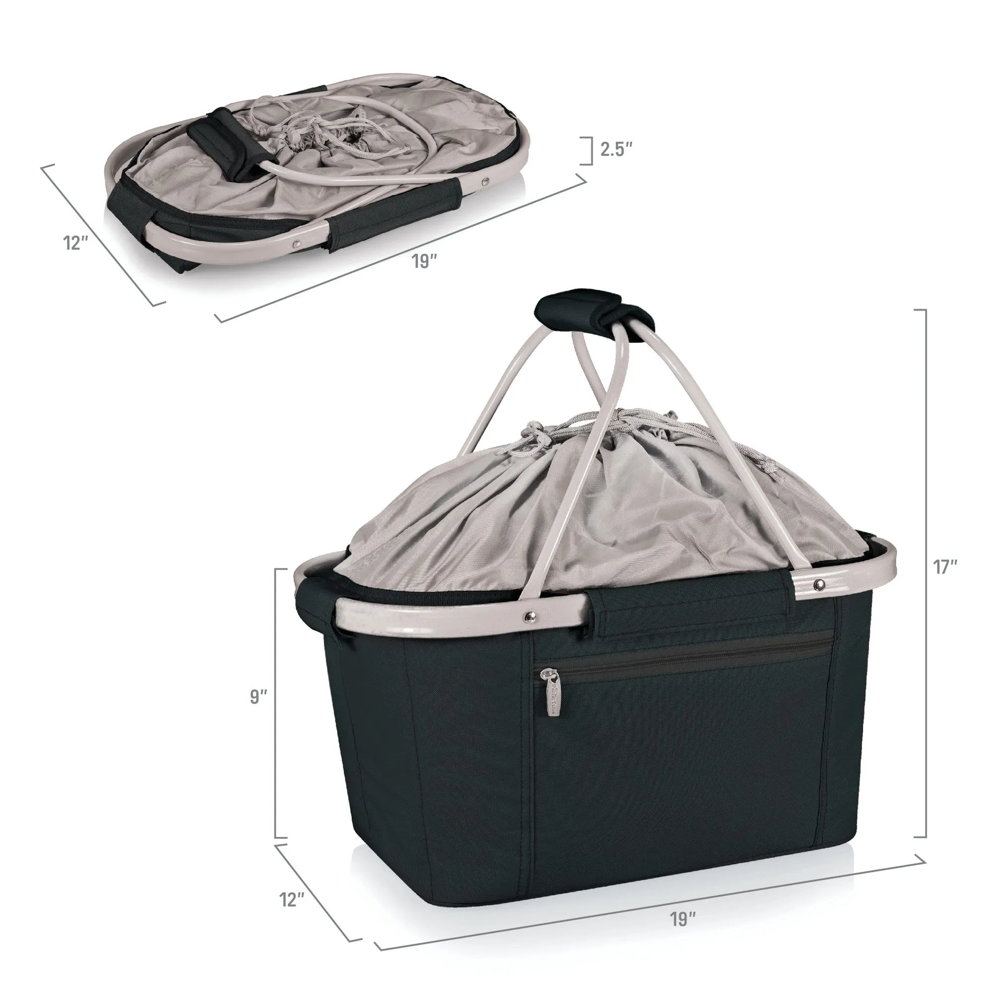 Minnesota Vikings - Metro Basket Collapsible Cooler Tote