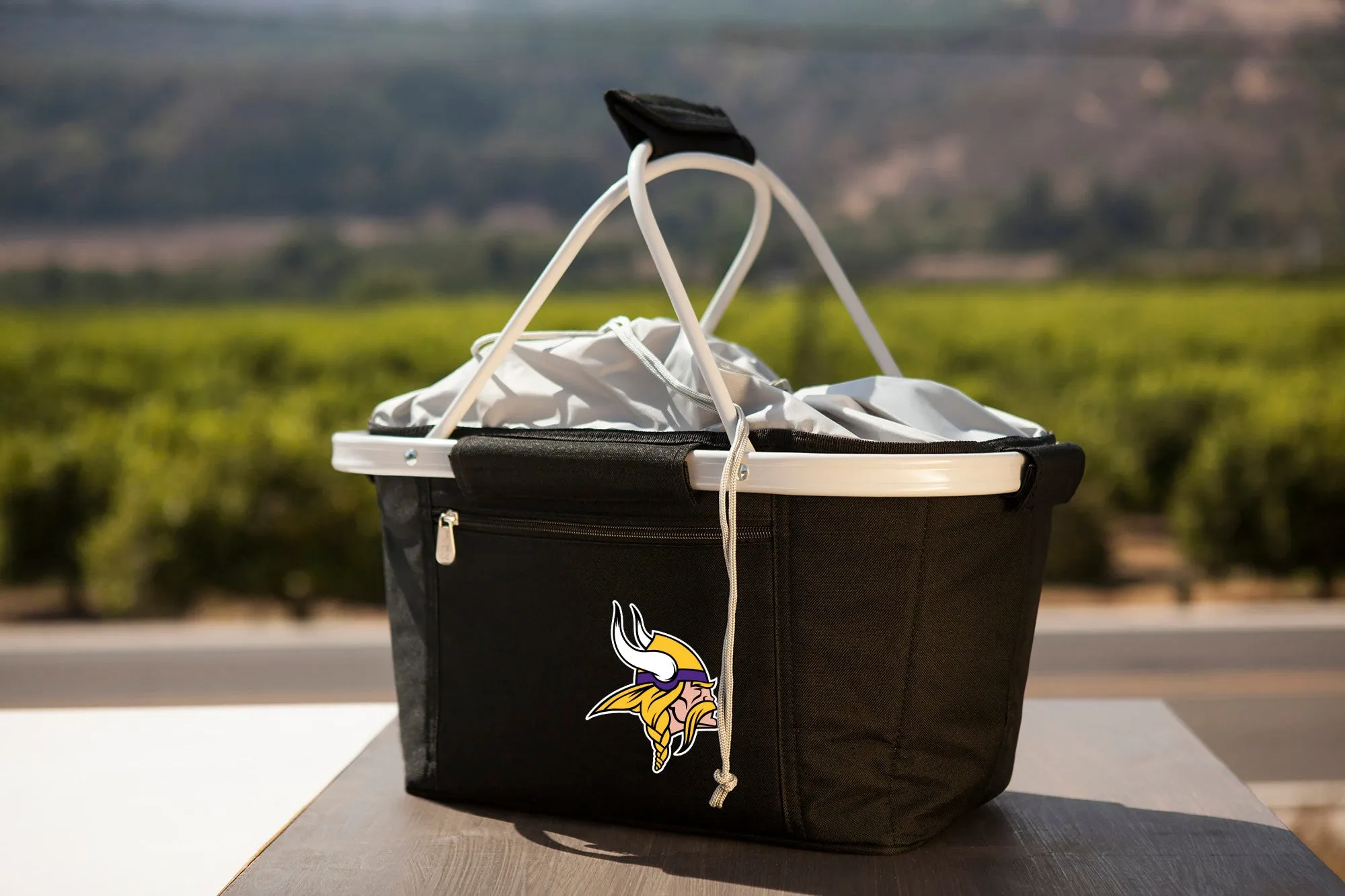 Minnesota Vikings - Metro Basket Collapsible Cooler Tote