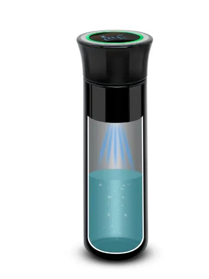 Mobilesteri UV-C Steriliser Water Bottle, 360ml