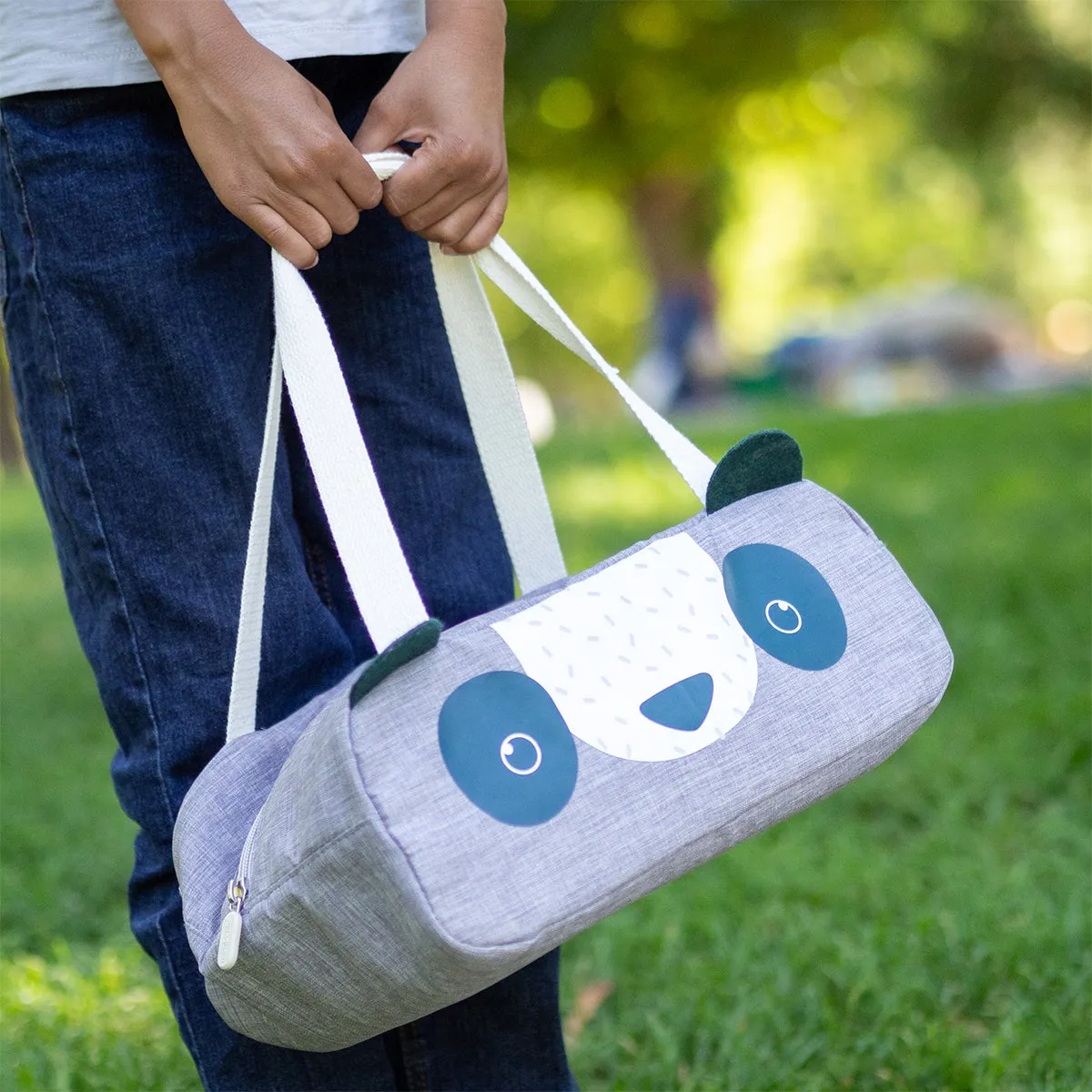 Monbento Wonder Kids Lunch Bag - Blue Panda