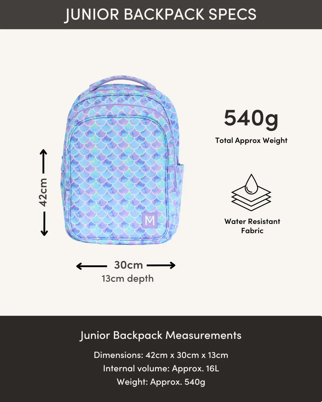 Montii Co - Junior Backpack - Dinosaur