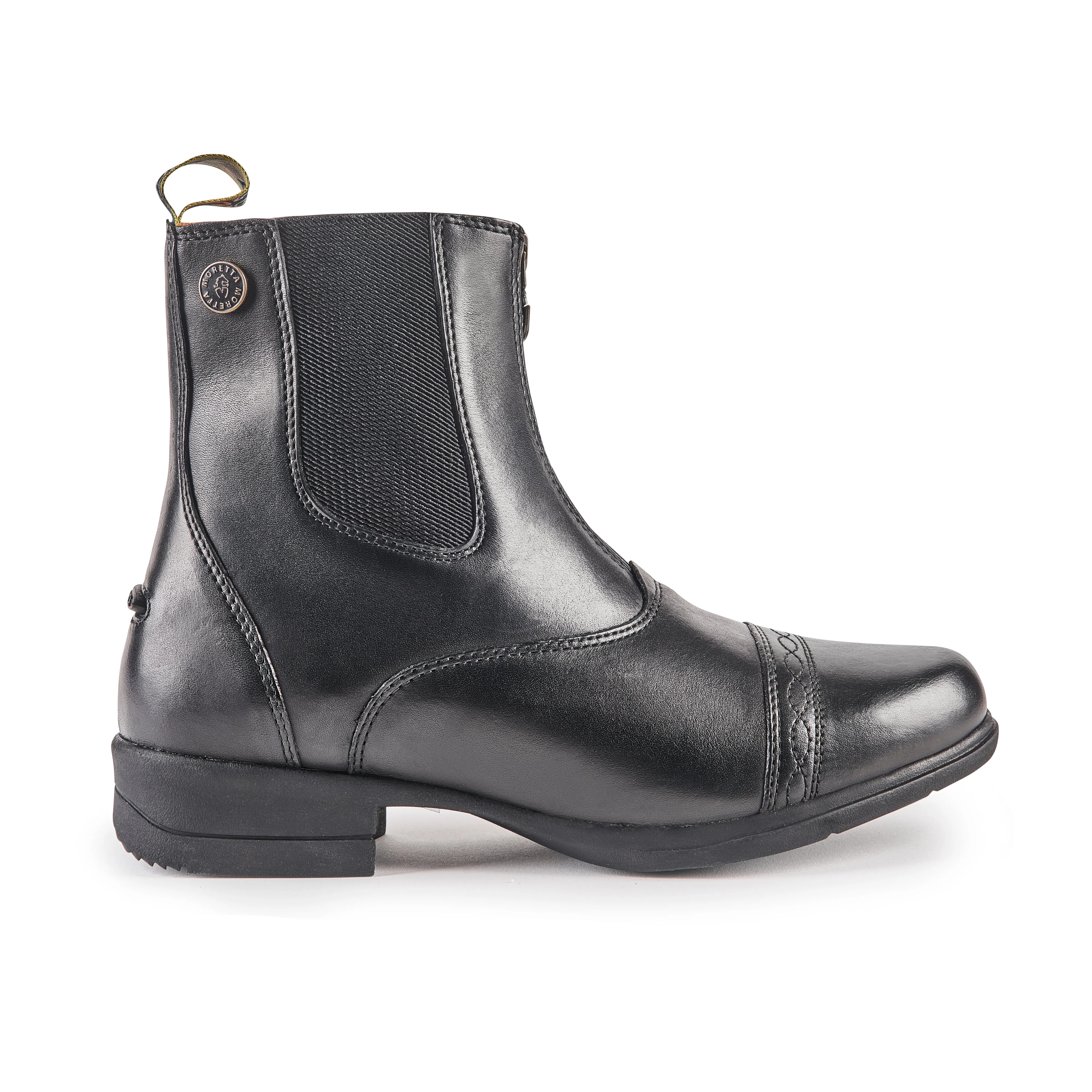 Moretta Rosetta Adult Paddock Boot - Black