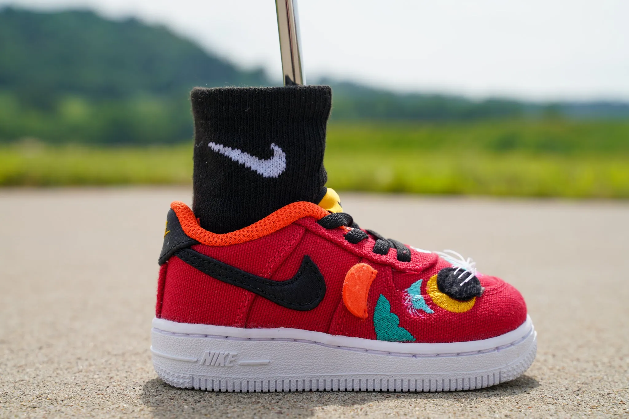 Nike Air Force 1 LV8 [CHINESE NEW YEAR] Standing Sneaker Putter Cover