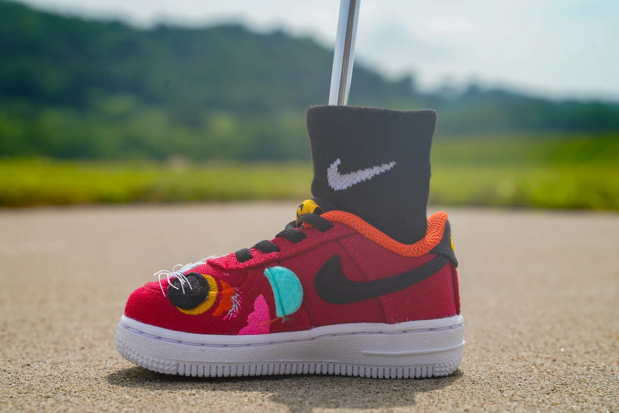 Nike Air Force 1 LV8 [CHINESE NEW YEAR] Standing Sneaker Putter Cover