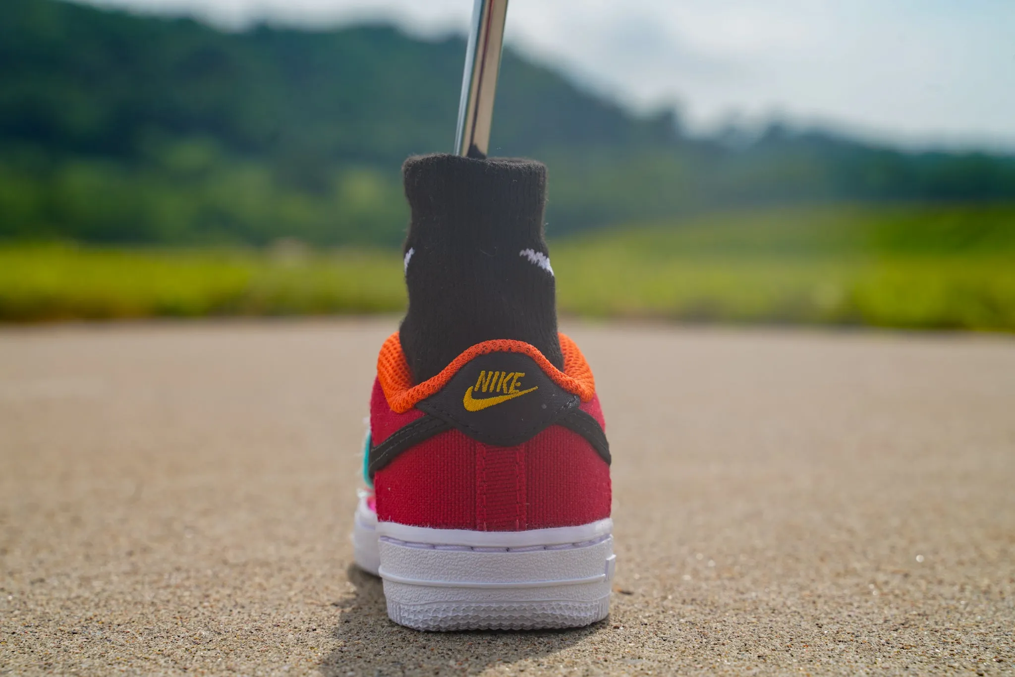 Nike Air Force 1 LV8 [CHINESE NEW YEAR] Standing Sneaker Putter Cover