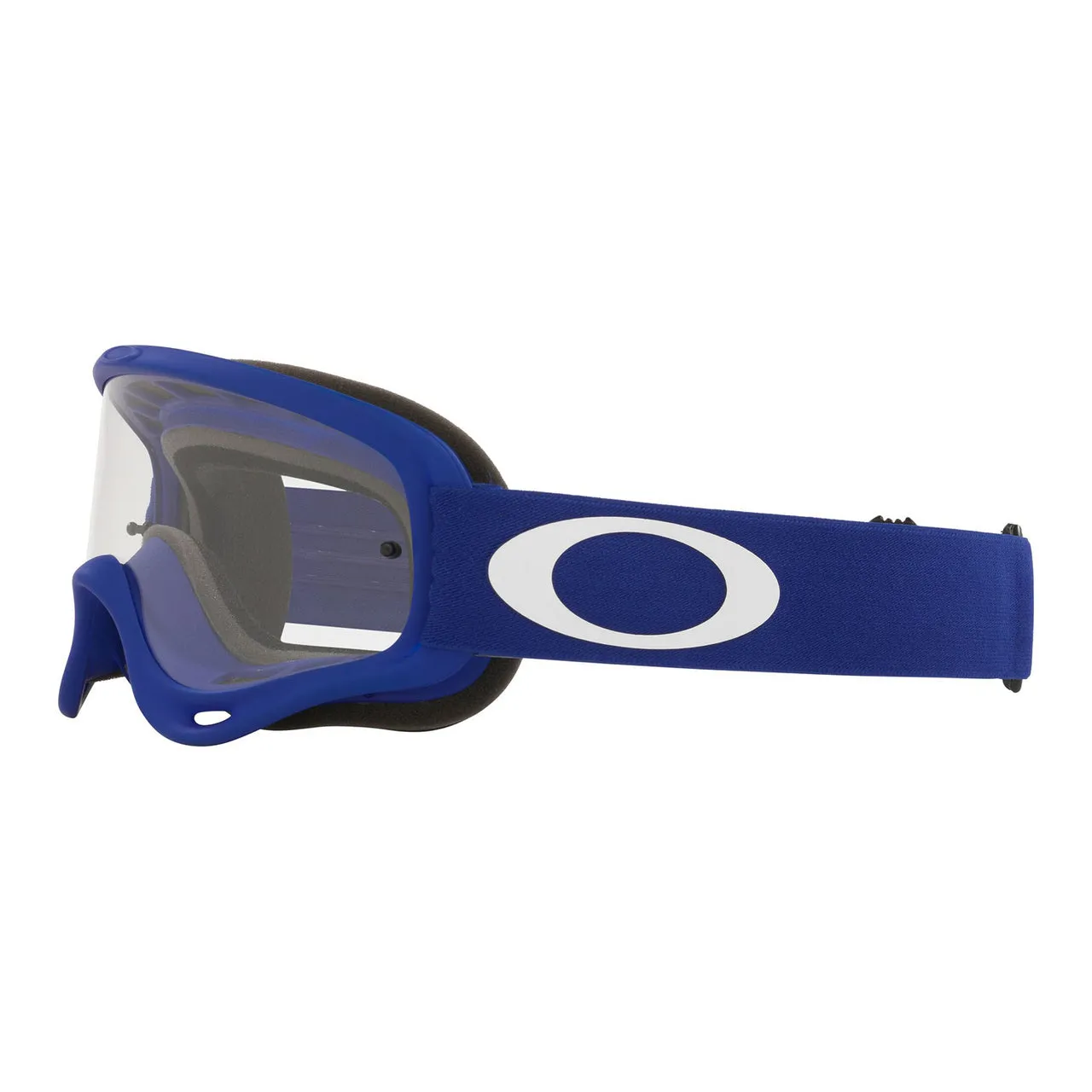 Oakley O Frame Moto Blue Goggle Clear Lens