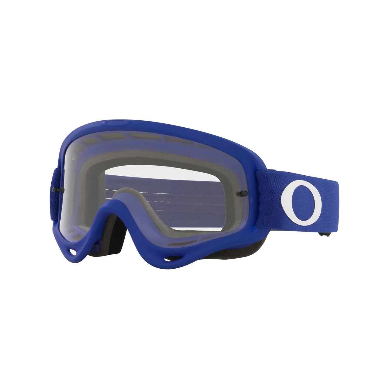 Oakley O Frame Moto Blue Goggle Clear Lens