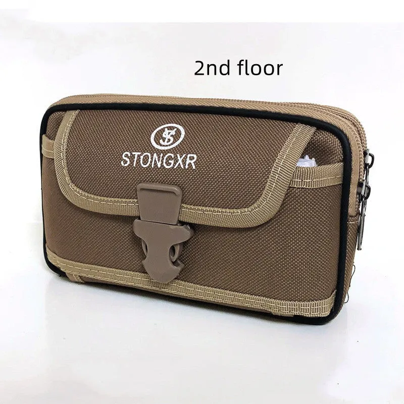 Oxford Cloth Waterproof Snap Phone Bag