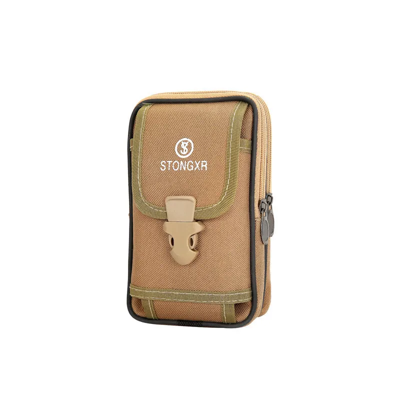 Oxford Cloth Waterproof Snap Phone Bag