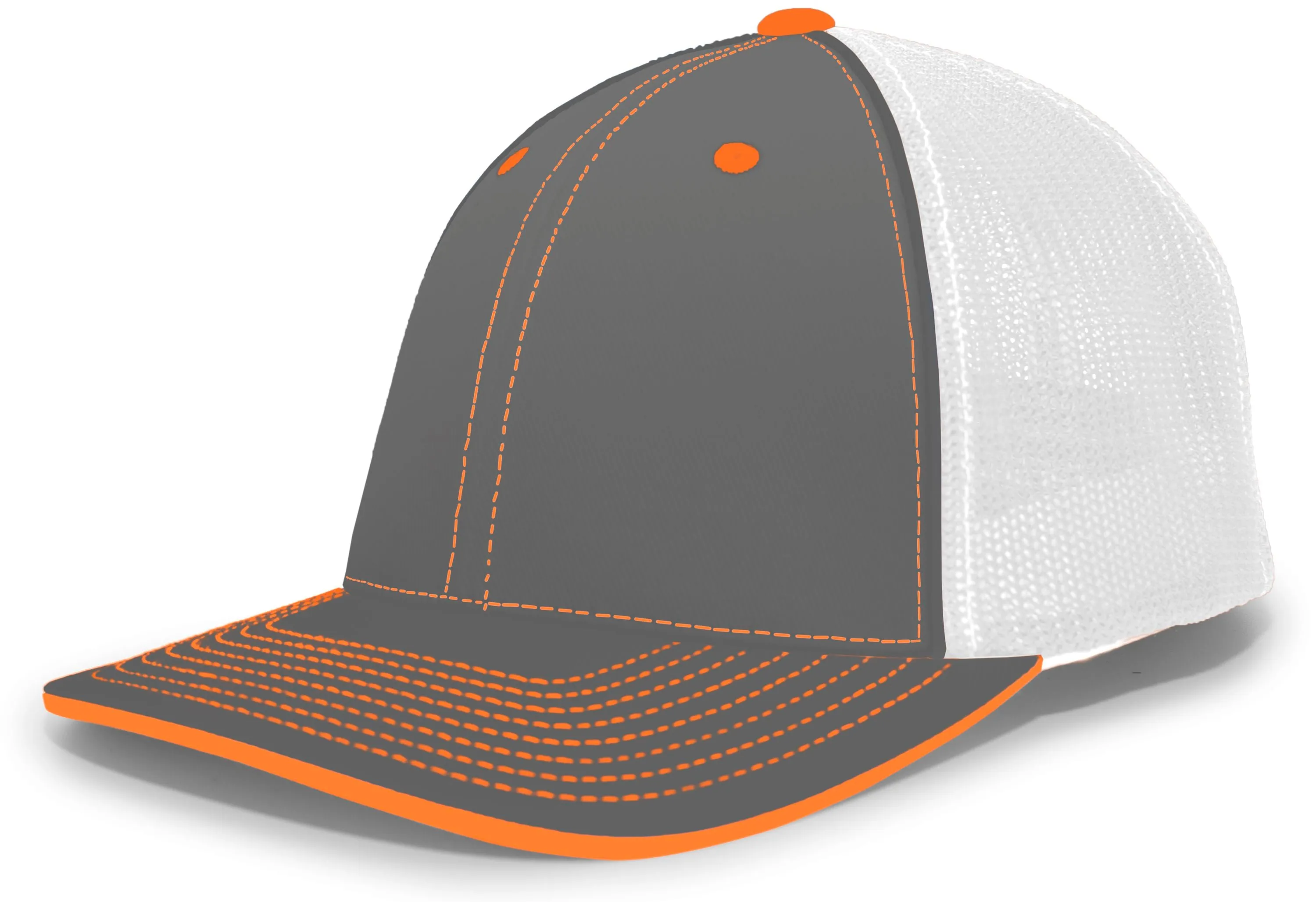 Pacific Headwear Trucker Flexfit® Cap, Size L/XL