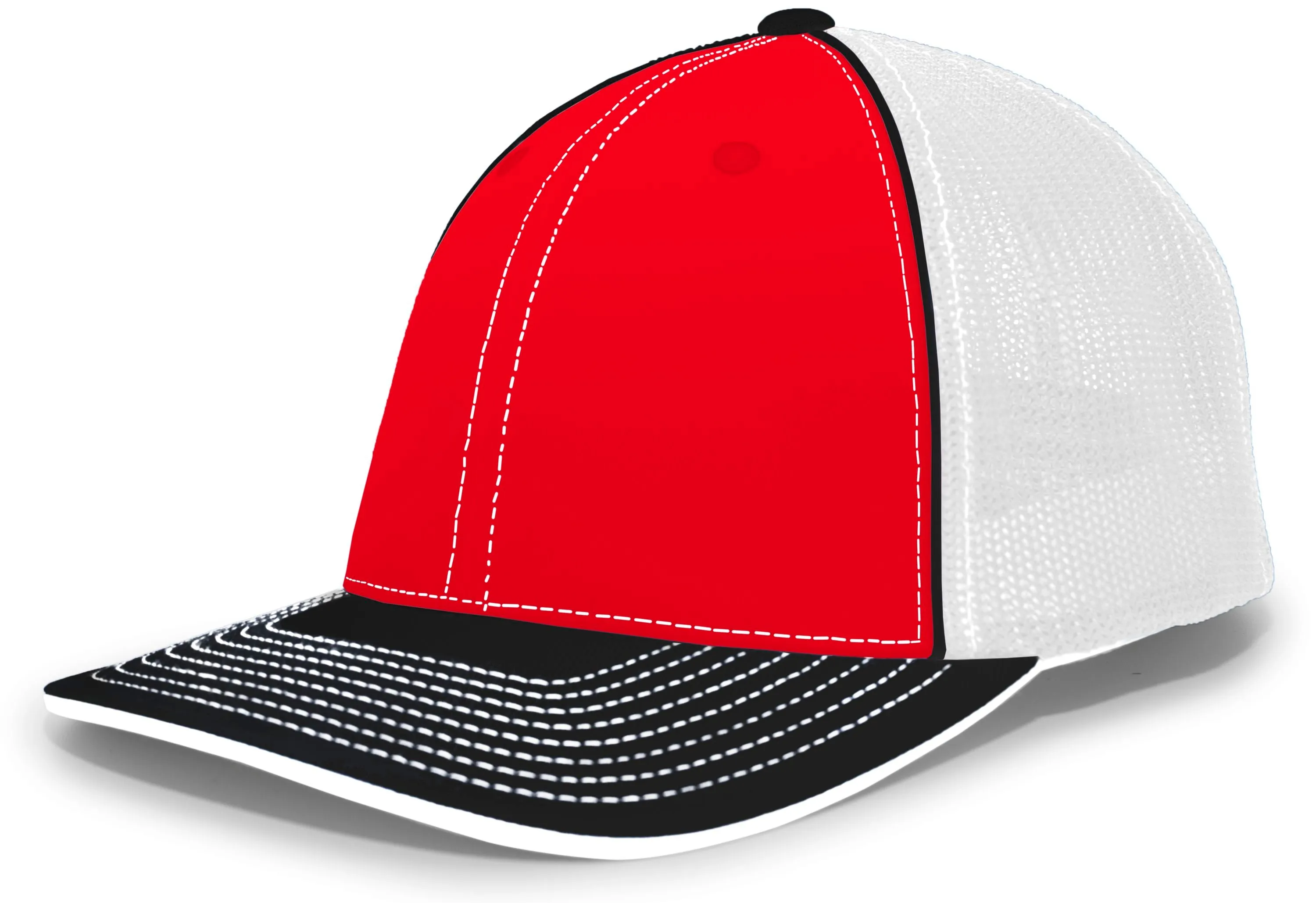 Pacific Headwear Trucker Flexfit® Cap, Size L/XL