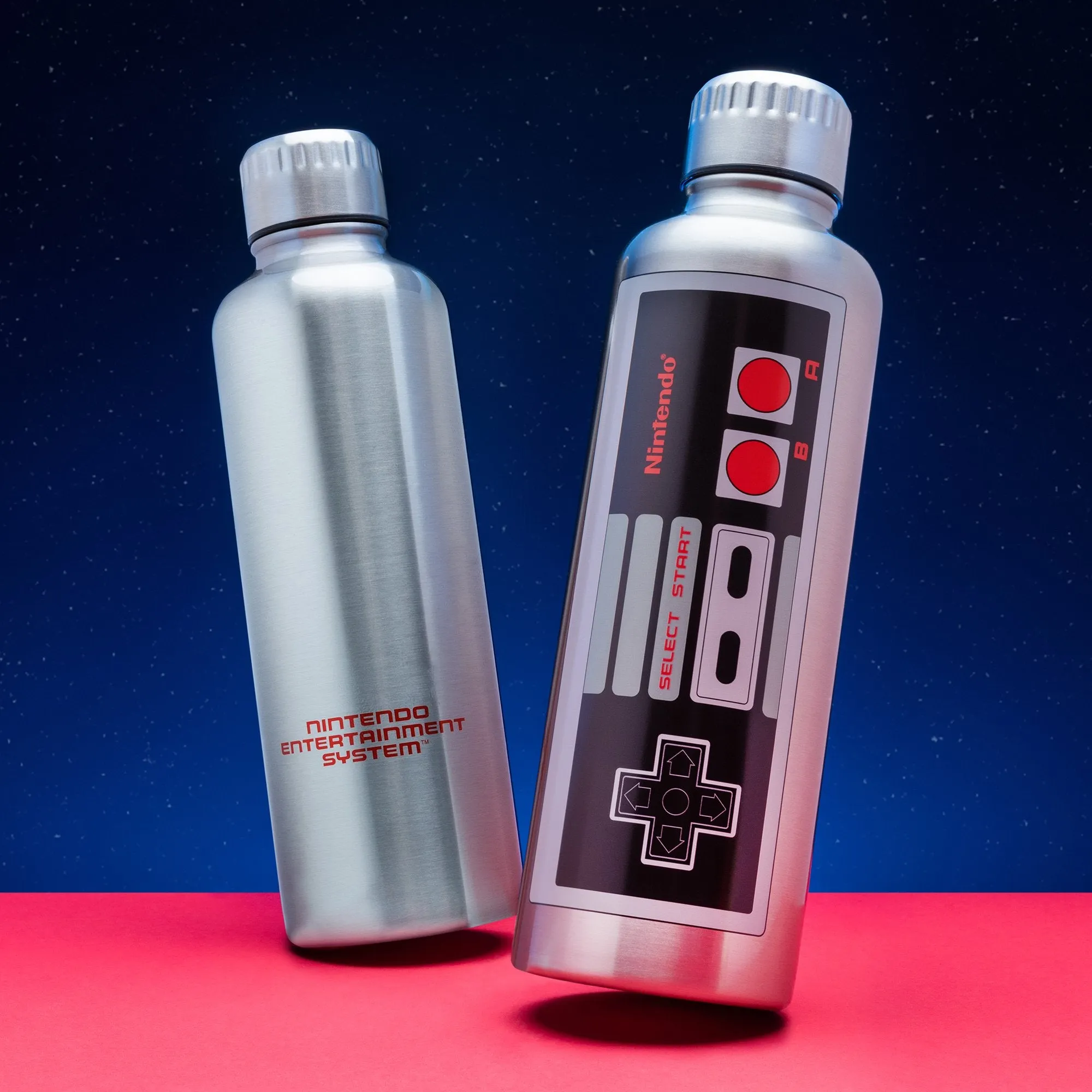 Paladone NES Metal Water Bottle (2021 New Collection)