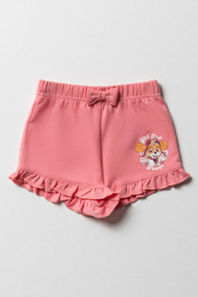 Paw Patrol Shorts Pink