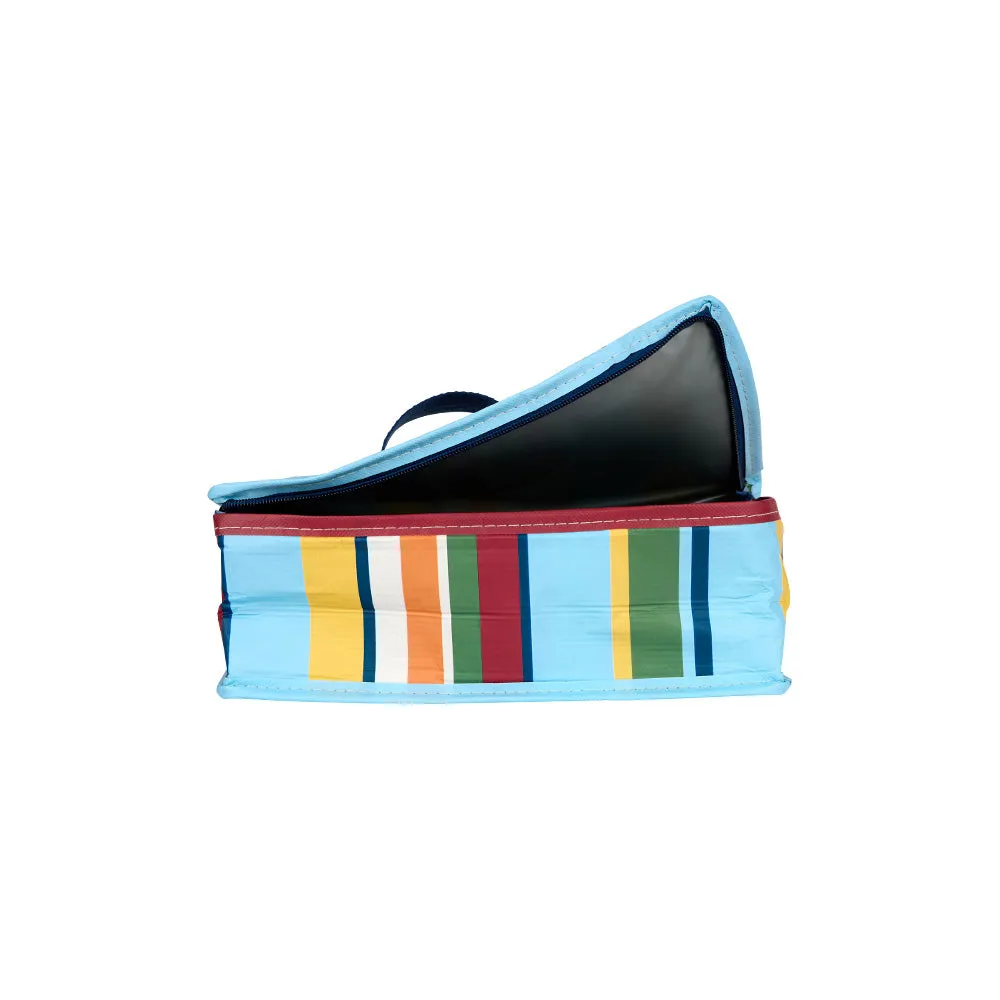 Retro Stripe Takeaway Bag