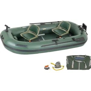 Sea Eagle Stealth Stalker 10 Frameless Pontoon Boat Pro Package