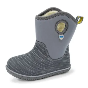 Size 13: Jan & Jul GREY Birch Toasty-Dry Lite Winter Rain Boots NEW