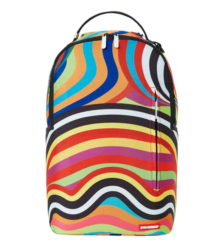 Sprayground Groovy Waves DLXSR Backpack B5167