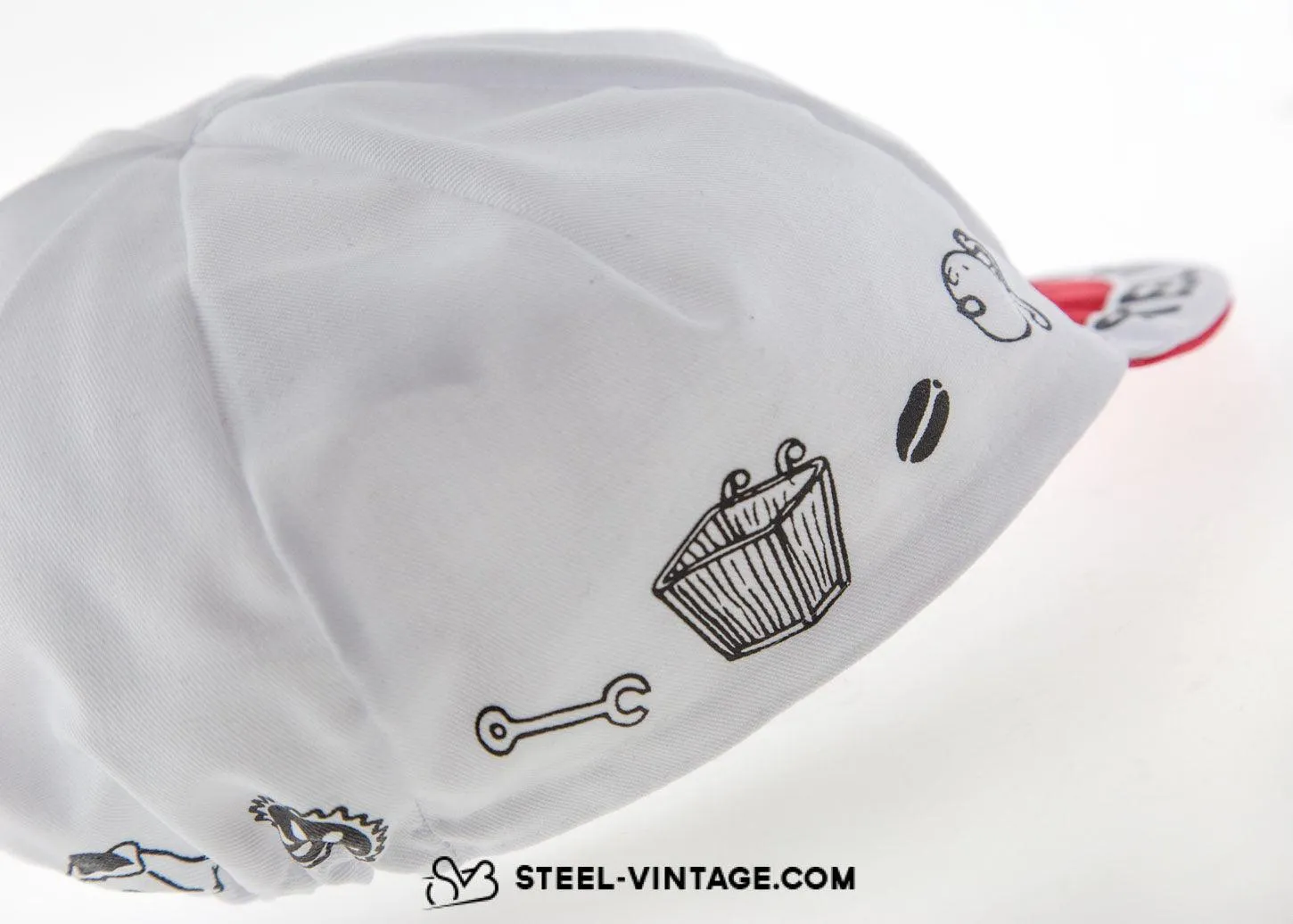 Steel Vintage Café Cycling Cap