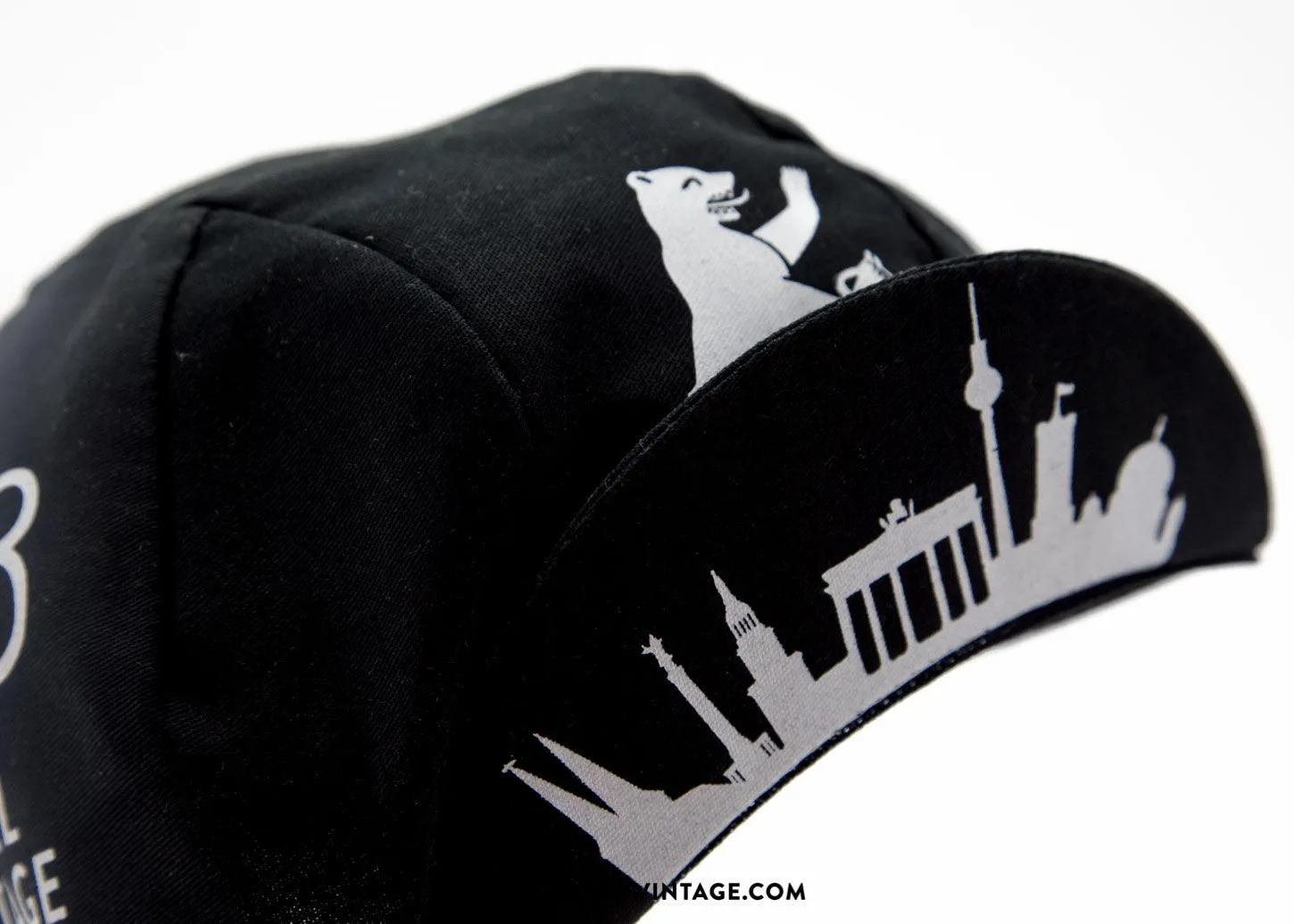 SVB Berlin Bear Black Cycling Cap