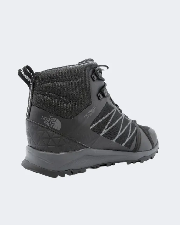 The North Face Litewave Fastpack Ii Mid Wp Men Hiking Boots Black