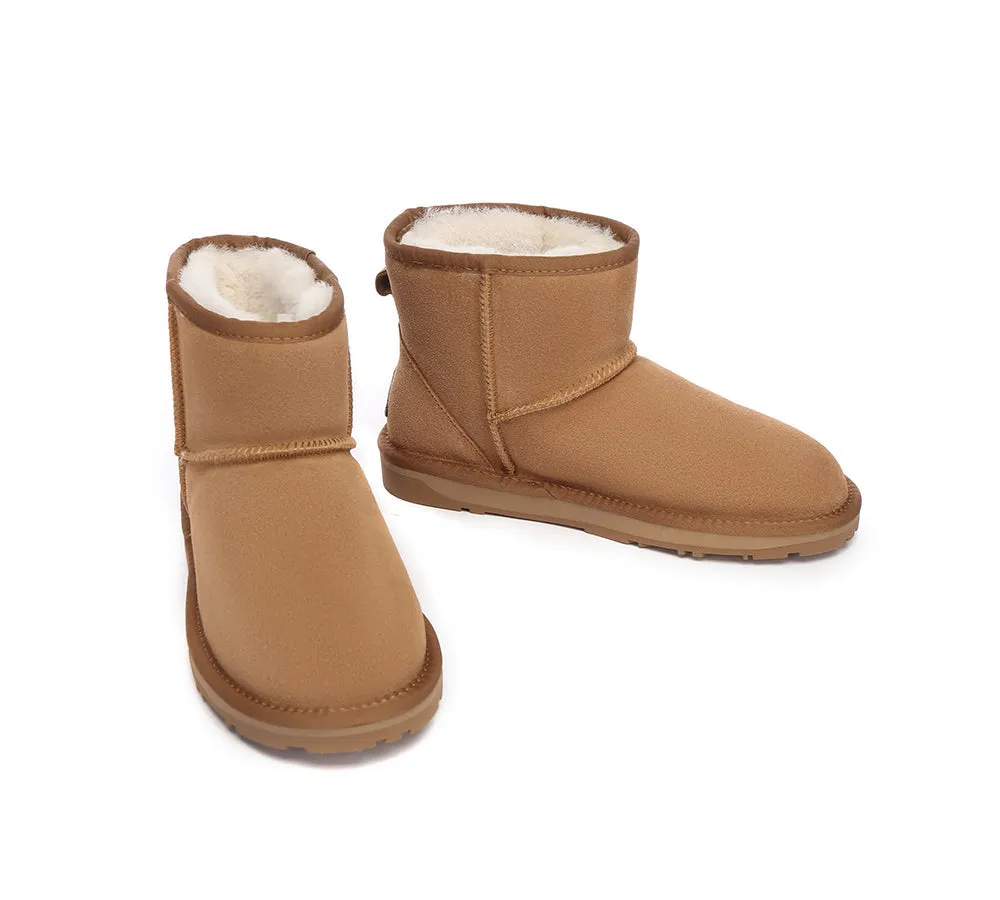 UGG Boots Sheepskin Wool Ankle Boots Mini Classic Suede