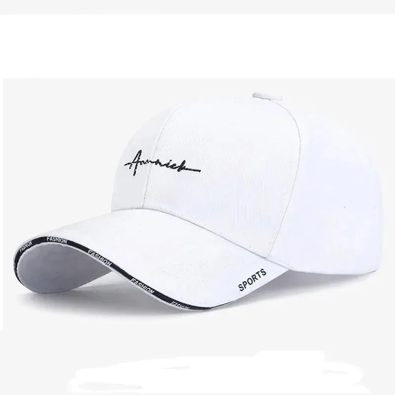 Unisex Breathable Baseball & Sports Sun Cap Letter Embroidery