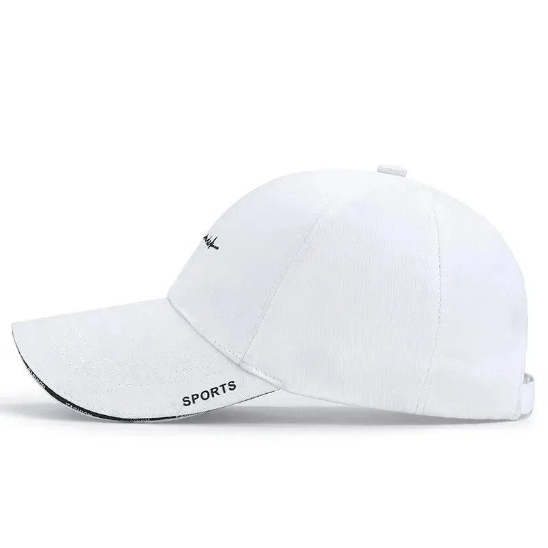 Unisex Breathable Baseball & Sports Sun Cap Letter Embroidery