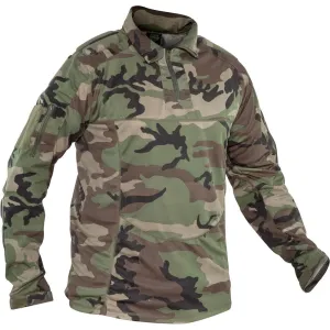 Valken Tango Combat Long Sleeve Shirt - Woodland