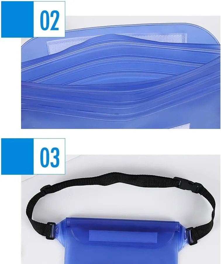 Waterproof Waist Bag for Swimming, Rafting, Kayaking, Boating