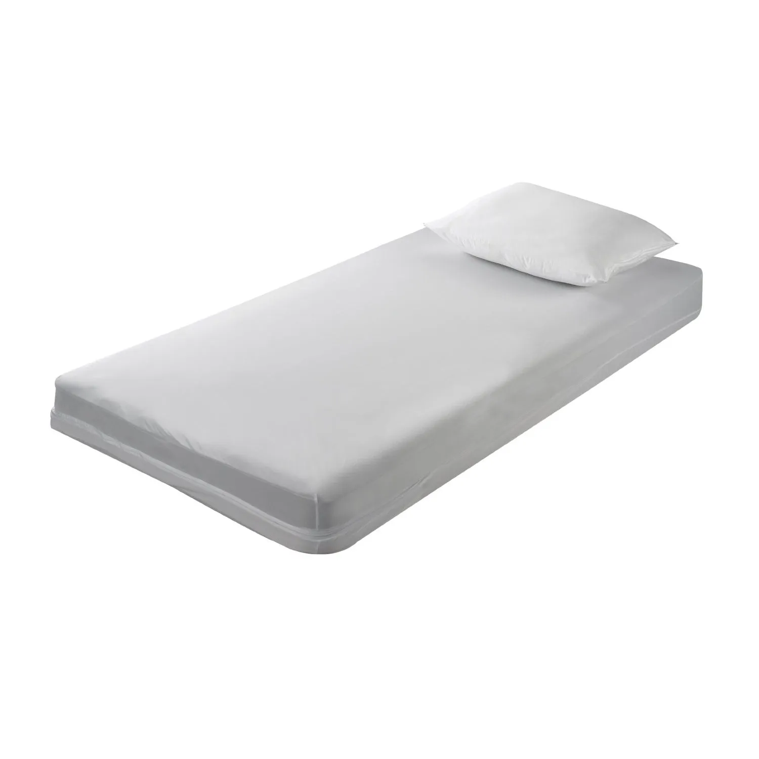 Zippered Vinyl Mattress Protector - Heavy Duty - 9", 12", & 16" Depths