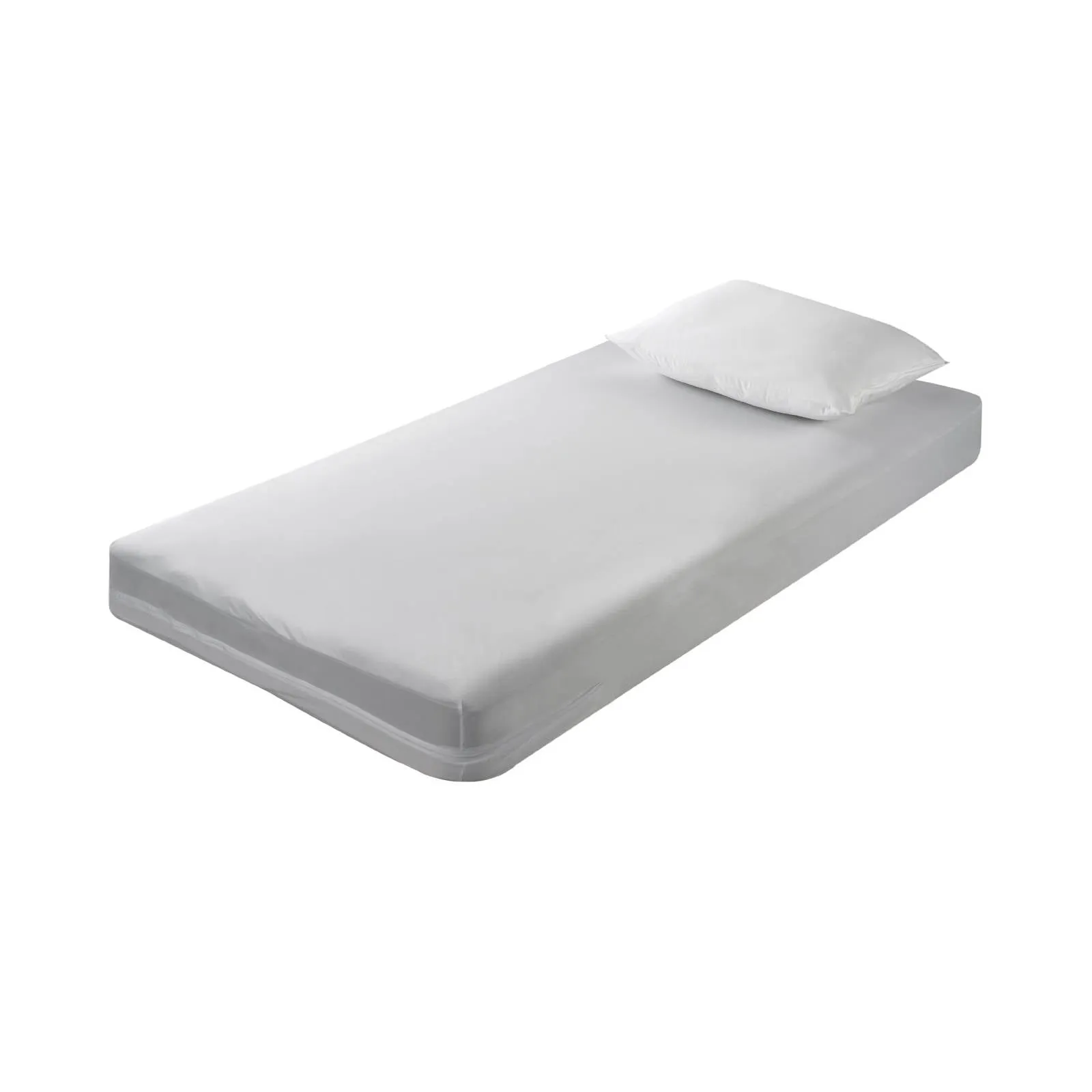 Zippered Vinyl Mattress Protector - Heavy Duty - 9", 12", & 16" Depths